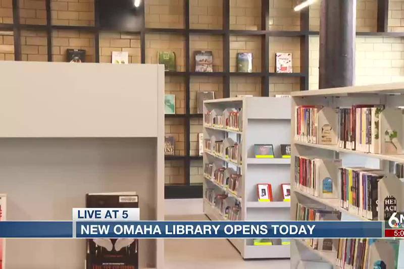 Omaha's new Downtown Library opened Sunday, May 21, 2023
