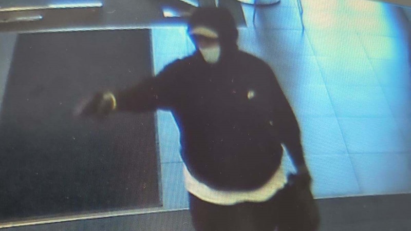 Authorities say a man robbed a West Omaha bank at gunpoint on Saturday, May 20, 2023