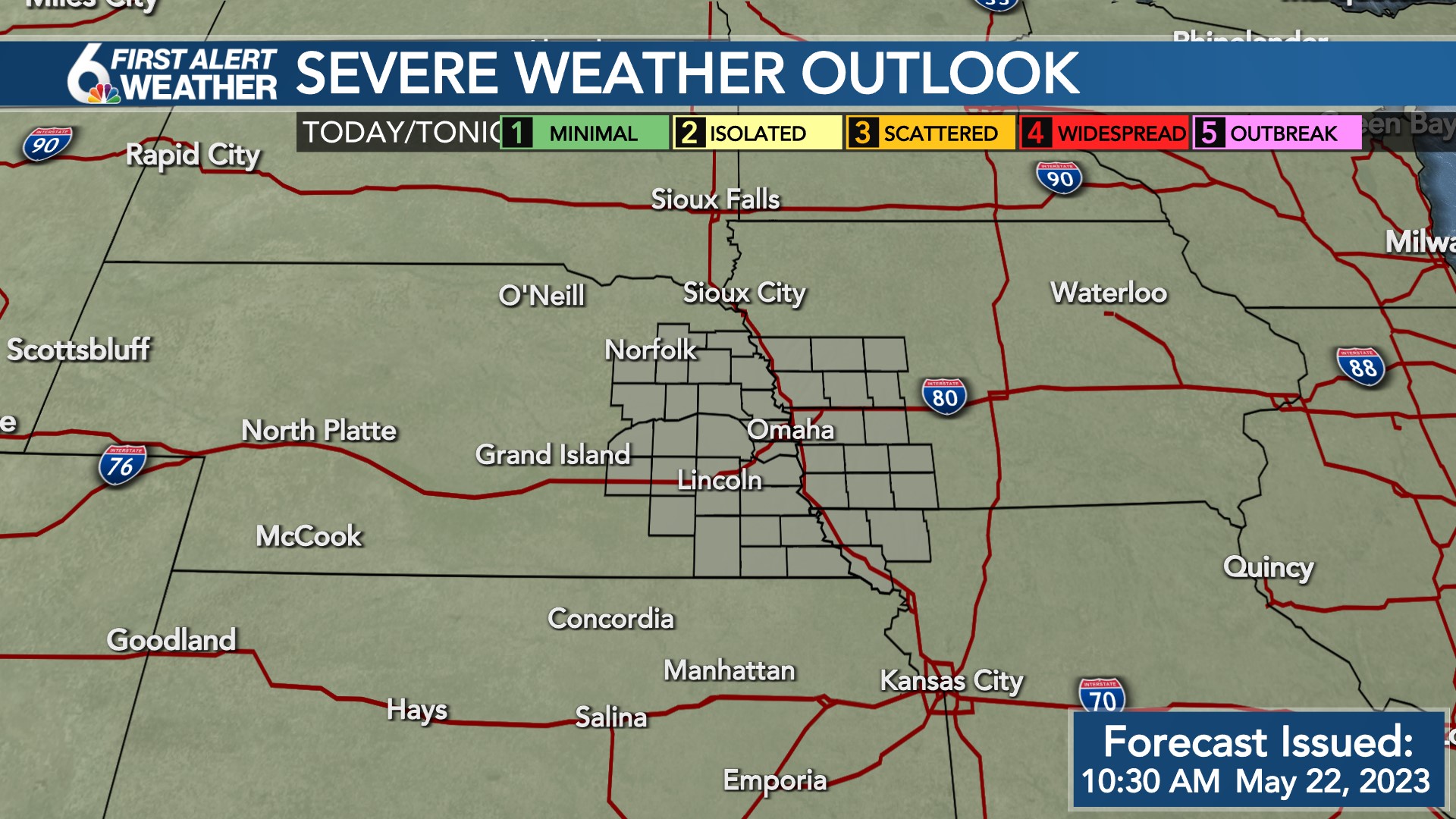 Today&#39;s Severe Outlook