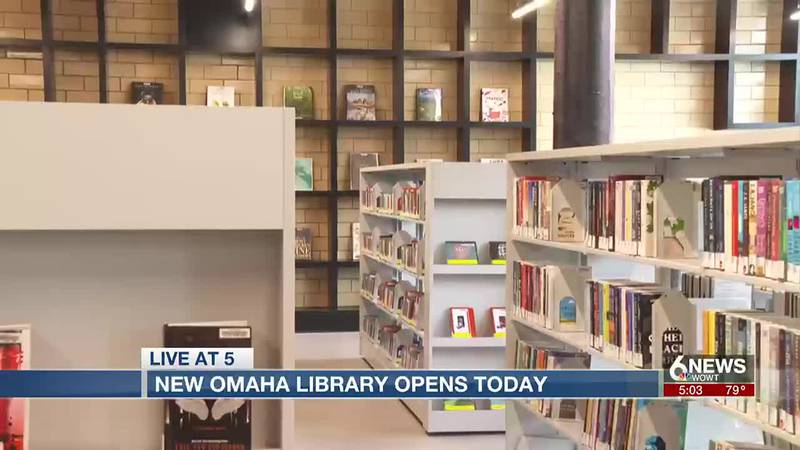 Omaha's new Downtown Library opened Sunday, May 21, 2023